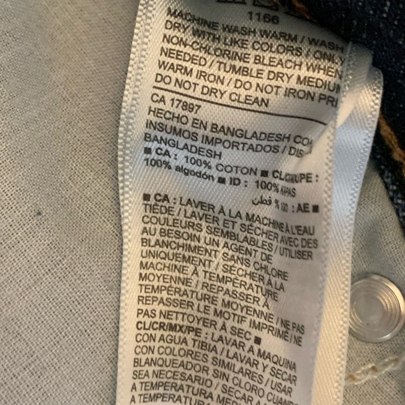 High-Waisted Button Fly Jean Skirt -NWOT - Picture 7 of 7